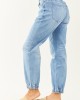Mica Denim Medium High Rise Stretchy Jogger Jeans