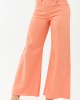 Risen Peach Tummy Control Stretchy Palazzo Jeans