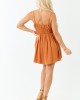 Sedona Smocked Waist Sleeveless Cotton Mini Dress