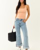 Saige Light Tummy Control Stretchy Flare Cuffed Jeans Saige Light Tummy Control Stretchy Flare Cuffed Jeans