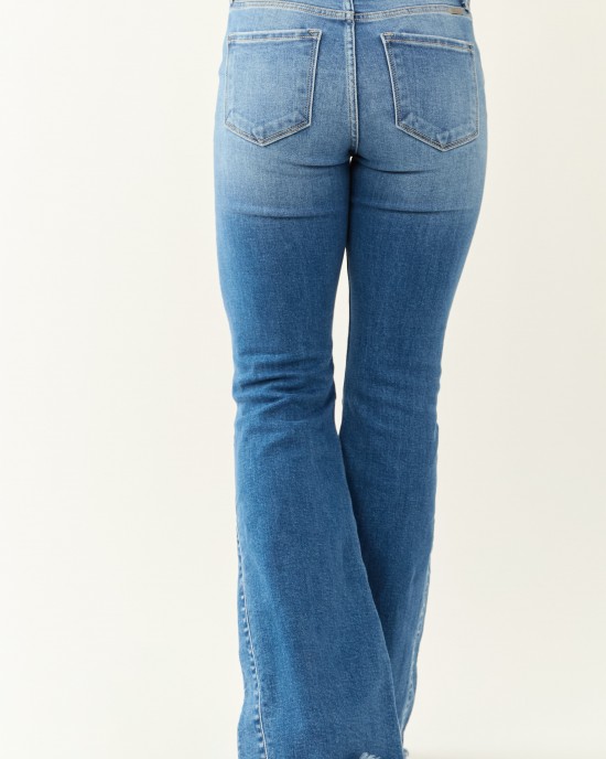 KanCan Medium Wash Stretchy Flare Leg Jeans