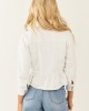 KanCan White Denim Peplum Jacket