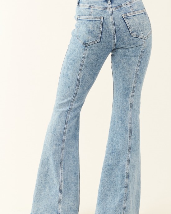Special A Light Tummy Control Stretchy Flare Jeans