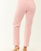 Mica Denim Cherry Blossom Stretchy Straight Jeans