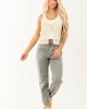 Mica Denim Faded Juniper Cropped Jogger Jeans