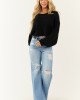 Risen Light Wash Distressed Bootcut Jeans