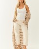 Risen Ivory High Rise Cuffed Stretchy Barrel Jeans Risen Ivory High Rise Cuffed Stretchy Barrel Jeans