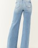Risen Light Wash Distressed Bootcut Jeans