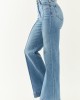Hidden Medium Wash Bootcut High Rise Stretchy Jeans