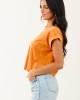 Sunset Soft Washed Cotton Short Sleeve Top