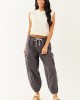 Charcoal Acid Washed Cargo Jogger Jeans Charcoal Acid Washed Cargo Jogger Jeans