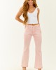 Saige Cherry Blossom Tummy Control Stretchy Flare Jeans