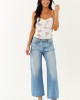 Off White Floral Lace Sleeveless Bodysuit
