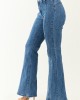Saige Medium Dark Wash Flare Leg Stretchy Jeans Saige Medium Dark Wash Flare Leg Stretchy Jeans