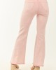 Saige Cherry Blossom Tummy Control Stretchy Flare Jeans