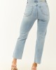 Cello Light Wash Stretchy Distressed Straight Jeans Cello Light Wash Stretchy Distressed Straight Jeans
