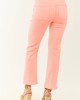 Risen Neon Coral Straight Tummy Control Stretchy Jeans Risen Neon Coral Straight Tummy Control Stretchy Jeans