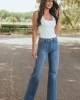KanCan Medium Wash Ultra High Rise Flare Jeans