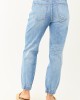 Mica Denim Medium High Rise Stretchy Jogger Jeans