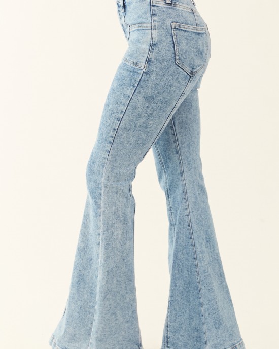 Special A Light Tummy Control Stretchy Flare Jeans