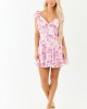 Cream Floral Print Chiffon Ruffle Mini Dress Cream Floral Print Chiffon Ruffle Mini Dress