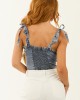Medium Mineral Wash Chambray Denim Tank Top