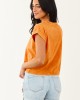Sunset Soft Washed Cotton Short Sleeve Top
