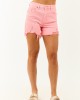 Risen Punch High Rise Stretchy Distressed Shorts
